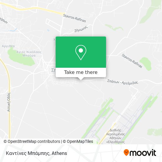 Καντίνες Μπάμπης map