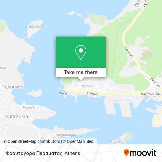 Φρουταγορα Περαματος map