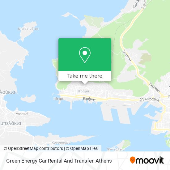 Green Energy Car Rental And Transfer map