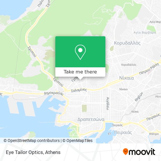 Eye Tailor Optics map