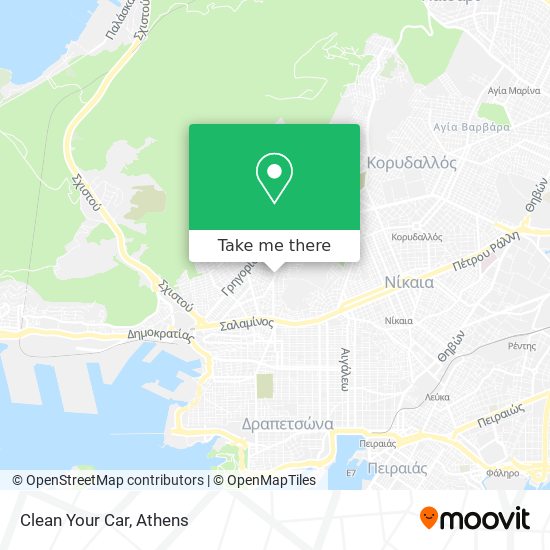 Clean Your Car map