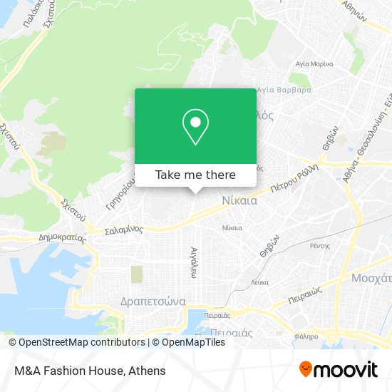 M&A Fashion House map