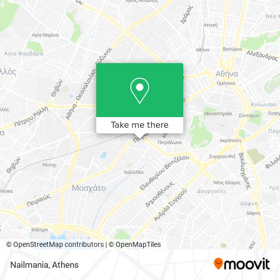 Nailmania map