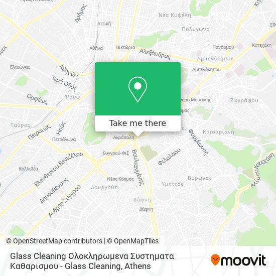 Glass Cleaning Ολοκληρωμενα Συστηματα Καθαρισμου - Glass Cleaning map