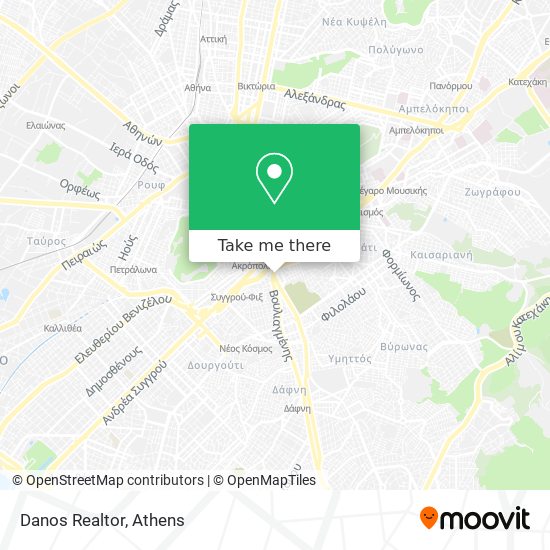 Danos Realtor map