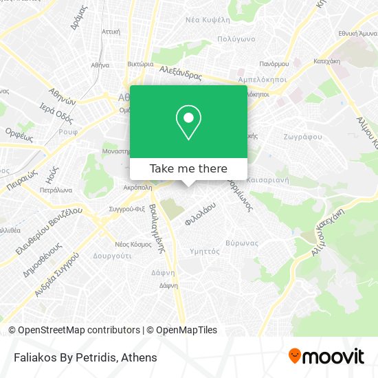 Faliakos By Petridis map