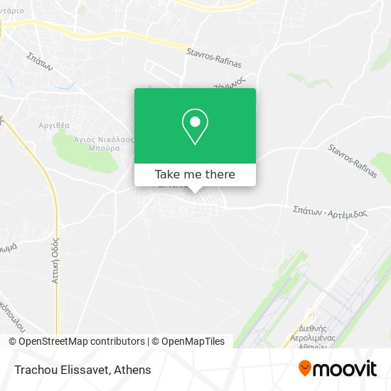 Trachou Elissavet map