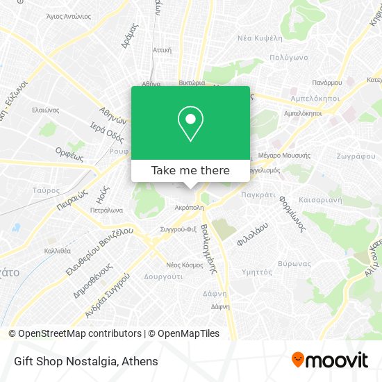 Gift Shop Nostalgia map