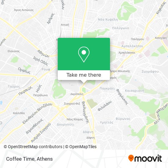 Coffee Time map