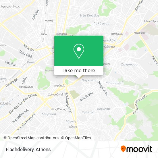 Flashdelivery map