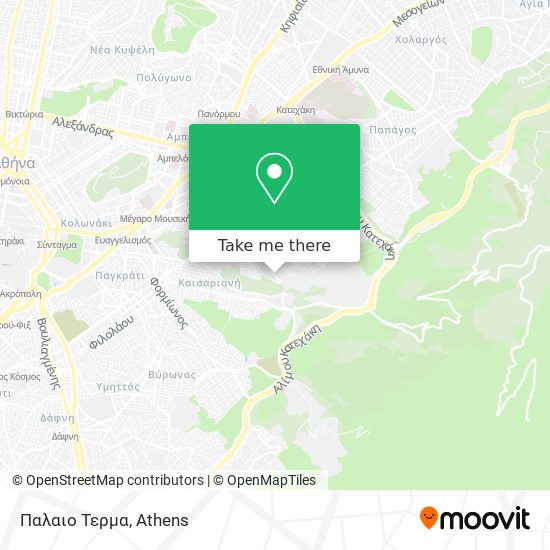 Παλαιο Τερμα map
