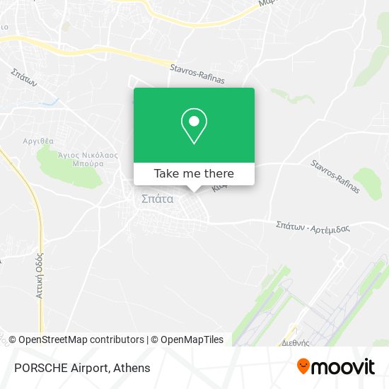 PORSCHE Airport map