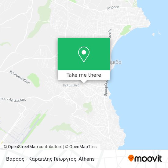 Βαρσος - Καραπλης Γεωργιος map