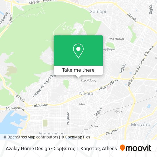 Azalay Home Design - Σερβετας Γ Χρηστος map