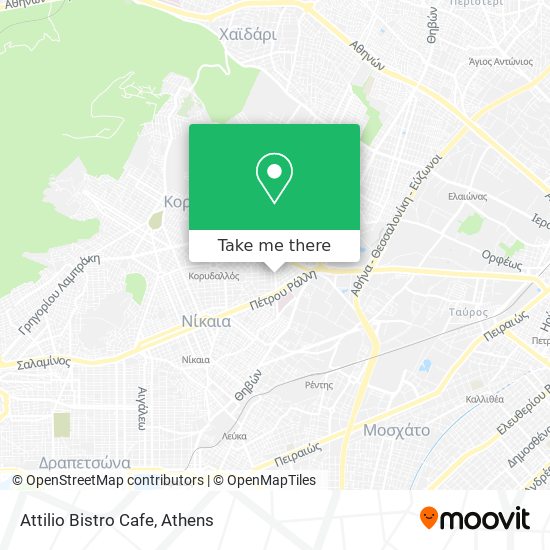 Attilio Bistro Cafe map