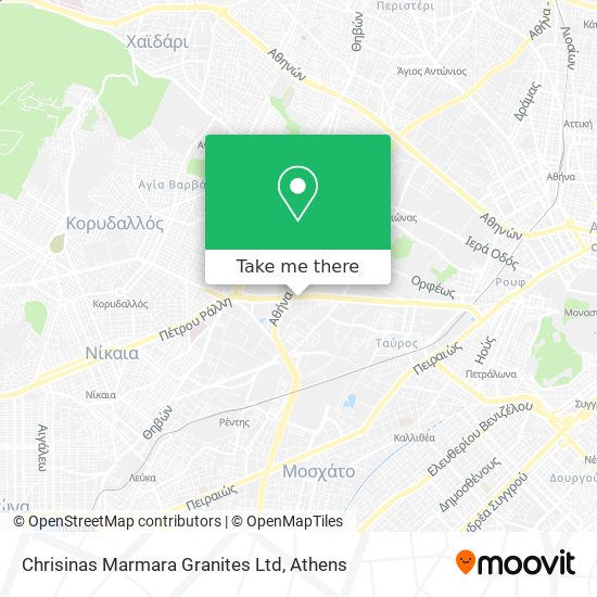 Chrisinas Marmara Granites Ltd map