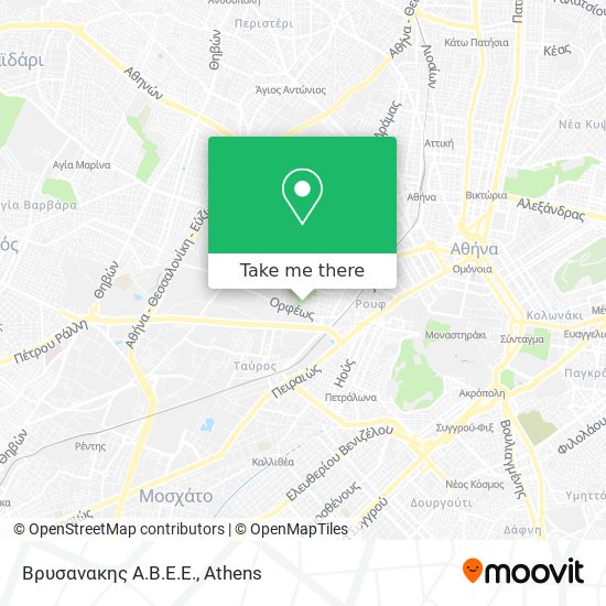 Βρυσανακης Α.Β.Ε.Ε. map