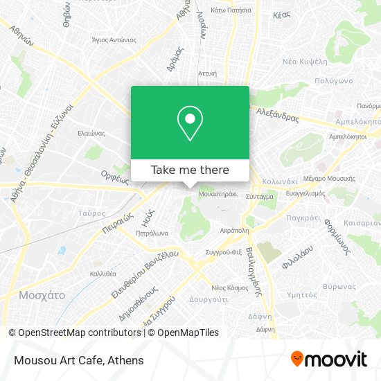 Mousou Art Cafe map