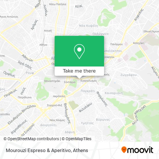 Mourouzi Espreso & Aperitivo map