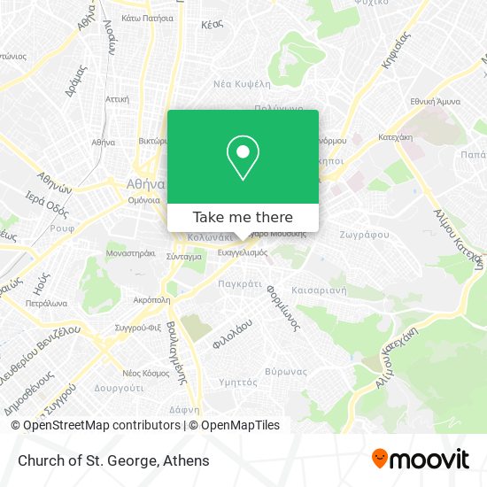 Church of St. George map