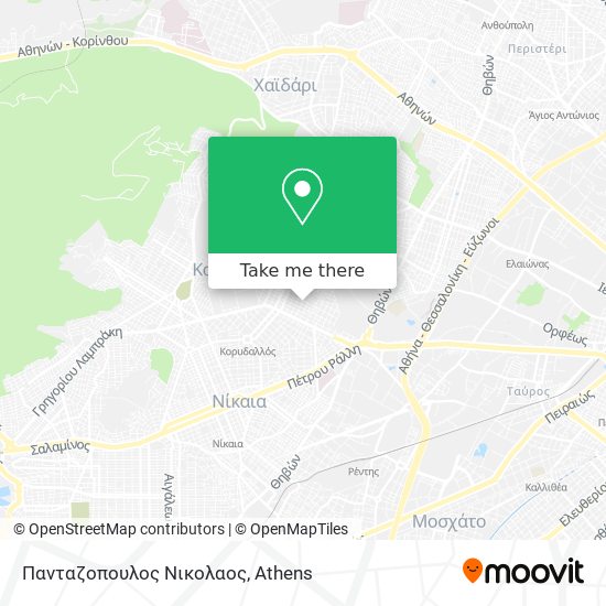 Πανταζοπουλος Νικολαος map