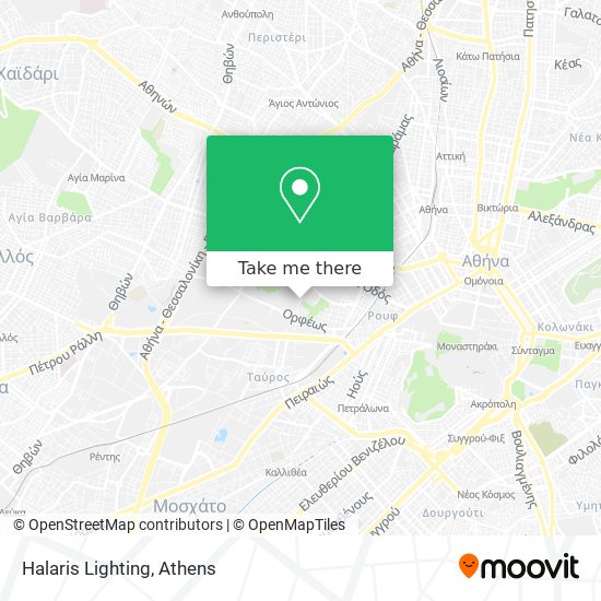 Halaris Lighting map