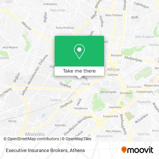 Executive Insurance Brokers map