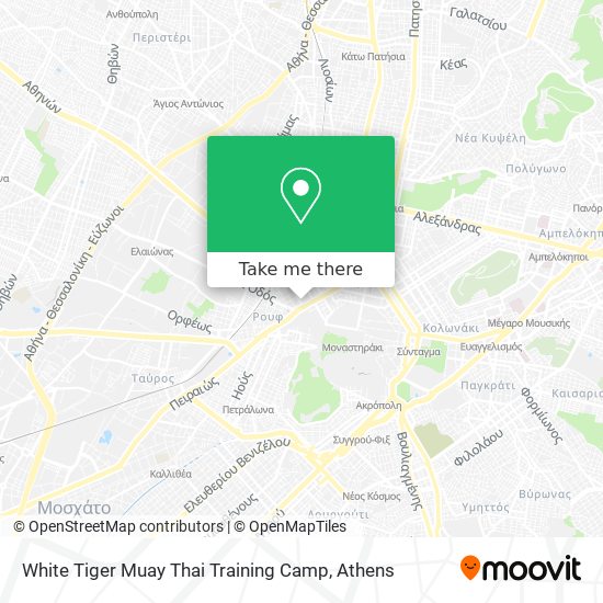 White Tiger Muay Thai Training Camp map