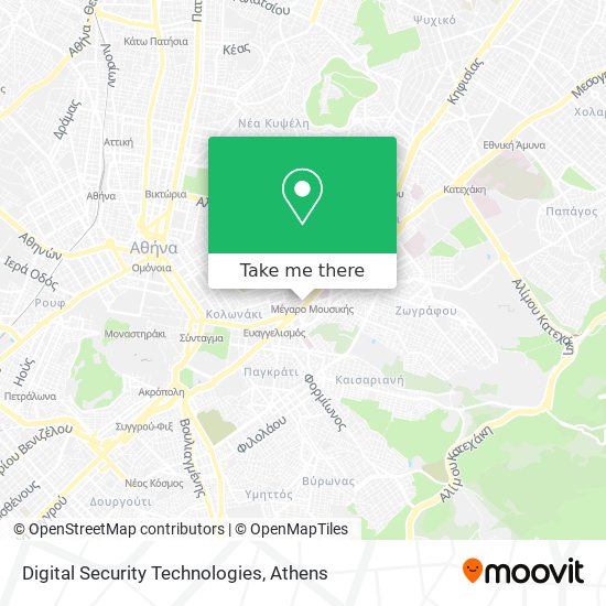Digital Security Technologies map