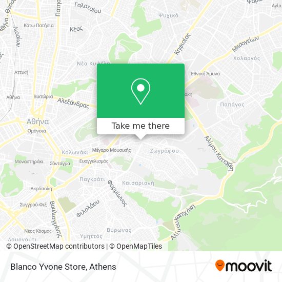 Blanco Yvone Store map