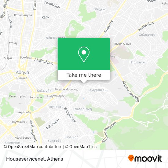 Houseservicenet map