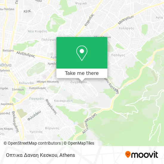 Οπτικα Δαναη Κεσκου map