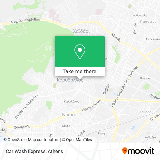 Car Wash Express map