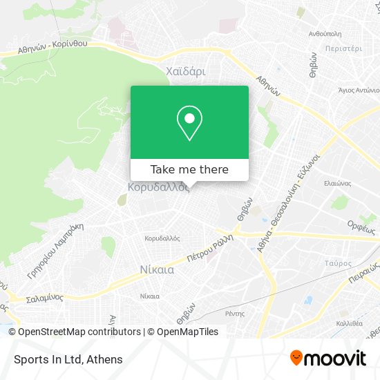 Sports In Ltd map