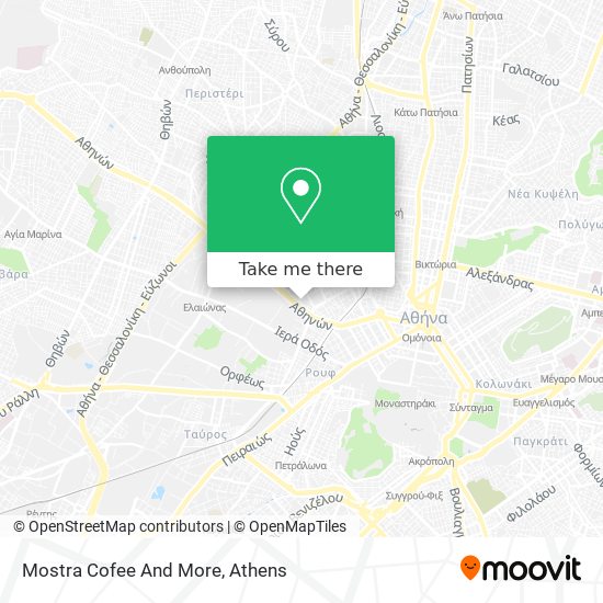 Mostra Cofee And More map