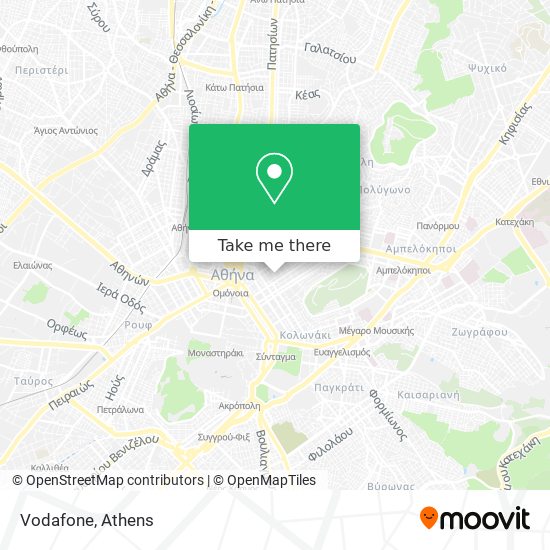 Vodafone map