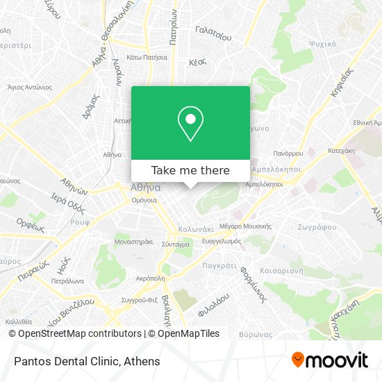 Pantos Dental Clinic map