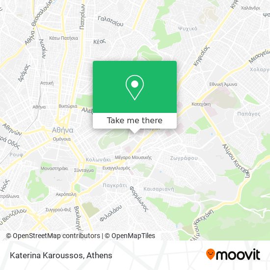 Katerina Karoussos map
