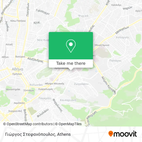 Γιώργος Στεφανόπουλος map