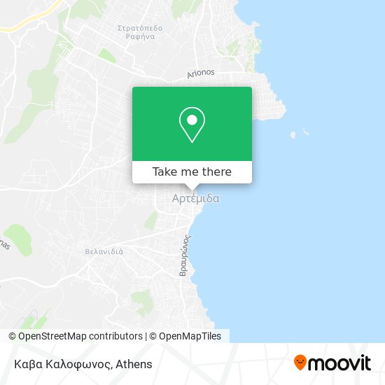 Καβα Καλοφωνος map