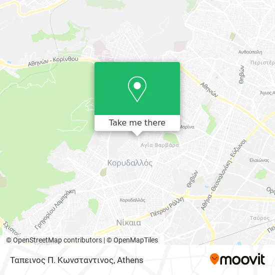 Ταπεινος Π. Κωνσταντινος map
