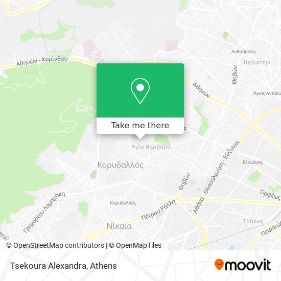 Tsekoura Alexandra map