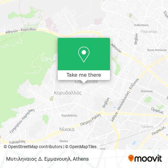 Μυτιληναιος Δ. Εμμανουηλ map