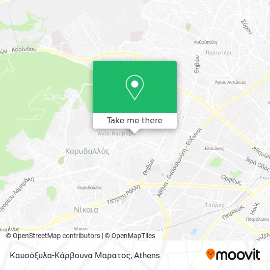 Καυσόξυλα-Κάρβουνα Μαρατος map