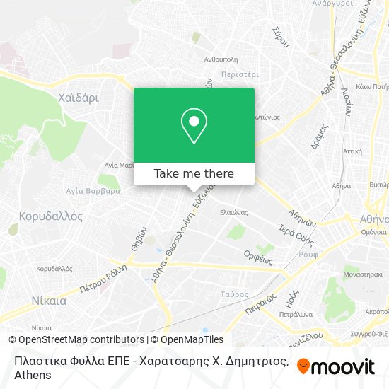 Πλαστικα Φυλλα ΕΠΕ - Χαρατσαρης Χ. Δημητριος map