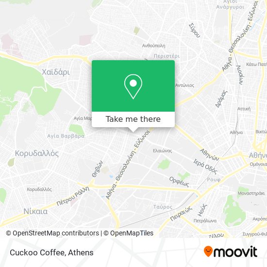 Cuckoo Coffee map