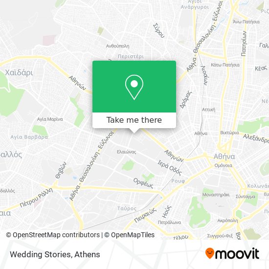 Wedding Stories map