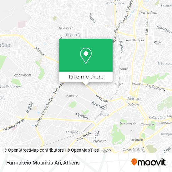 Farmakeio Mourikis Ari map