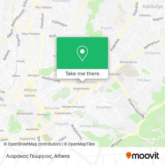 Λιαράκος Γεώργιος map