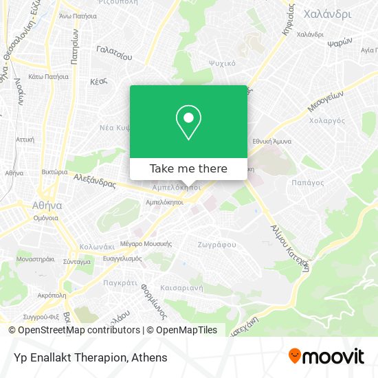 Yp Enallakt Therapion map